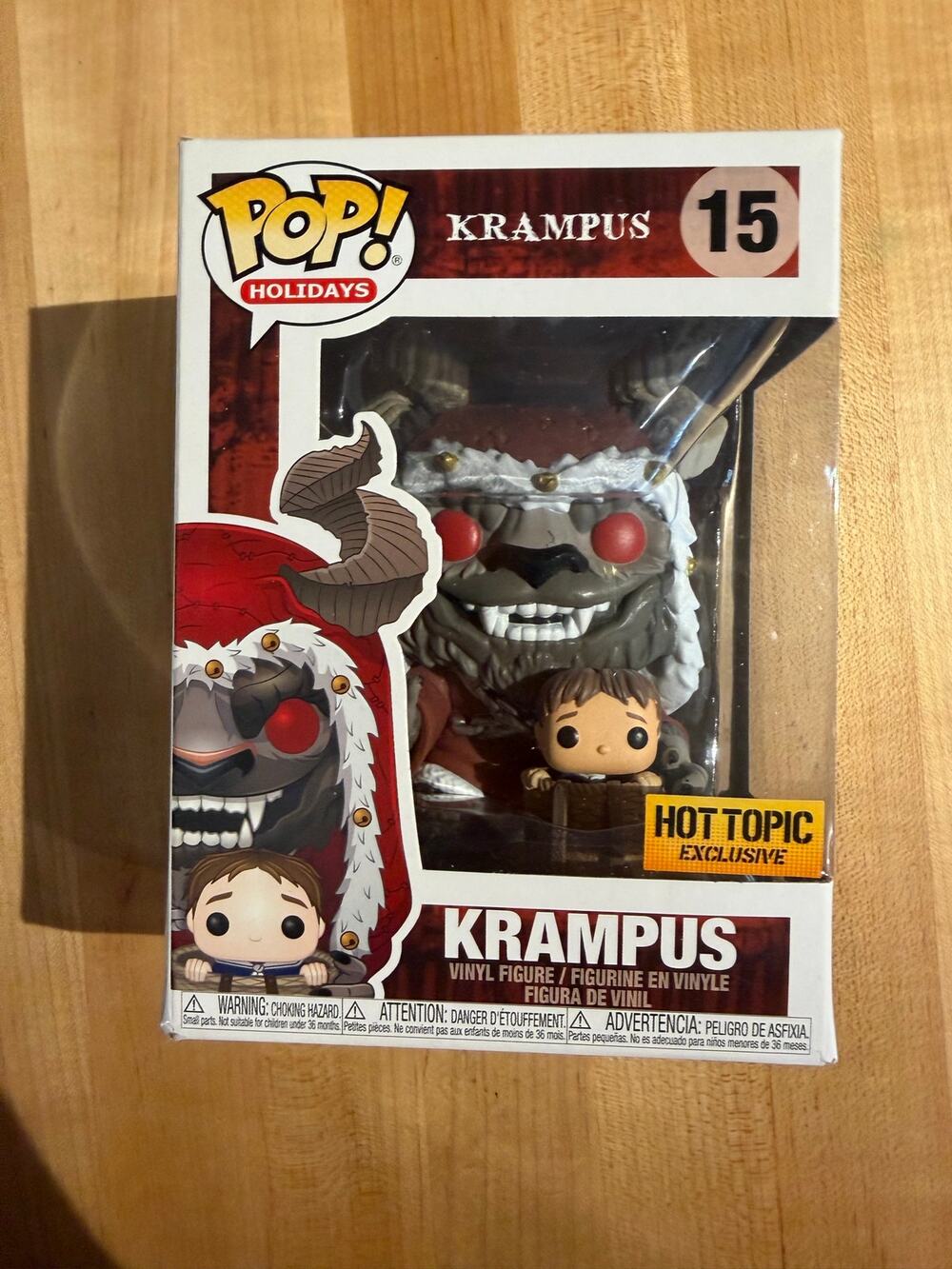 Funko Pop! Holidays Krampus with Child #15 Hot Topic Exclusive